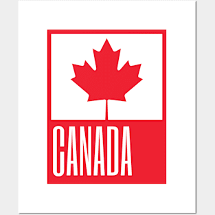 Canada Country Symbols Posters and Art